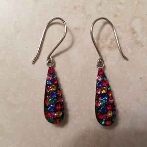 💥Colorful Festive Rainbow Teardrop Earrings💥
